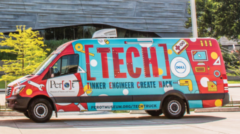 Perot Tech Truck Family Day